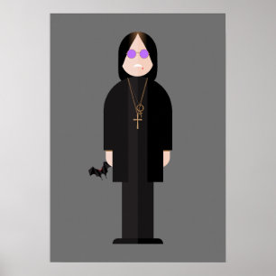 The Prince of Darkness – Rock Legend Poster (2)
