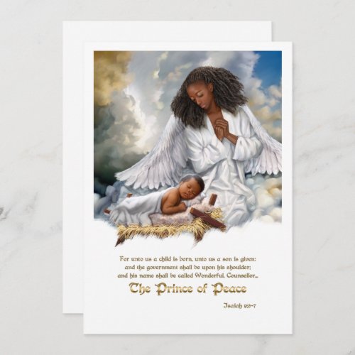 The Prince of Peace. Flat Christmas Cards