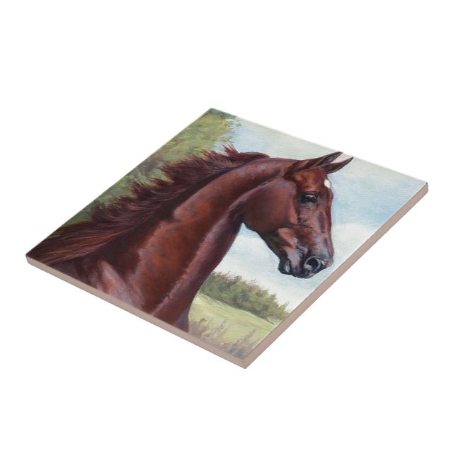 The Prince (WC Merchant Prince by JNS Fine Art Tile (Side)