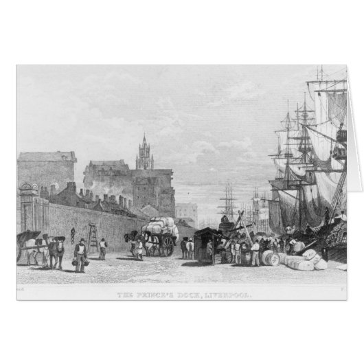 The Prince's Dock, Liverpool Cards (Front Horizontal)