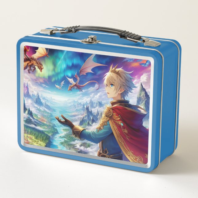 The Prince's Dragon Metal Lunch Box (Front)