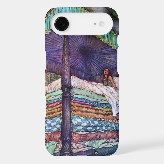 The Princess and the Pea by Edmund Dulac Case-Mate iPhone Case (Back)