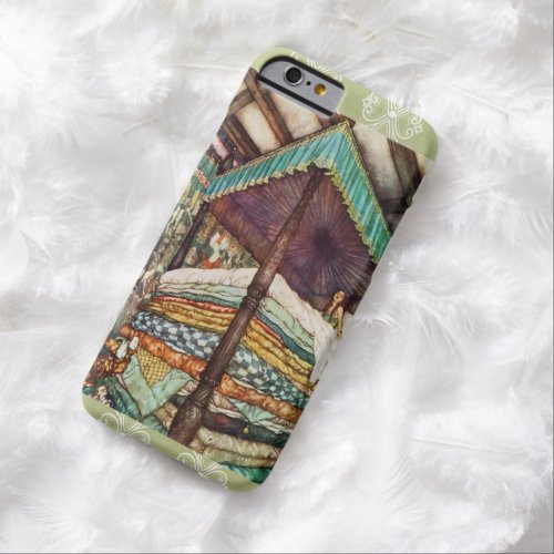The Princess and the Pea Fairy Tale Illustration Barely There iPhone 6 Case