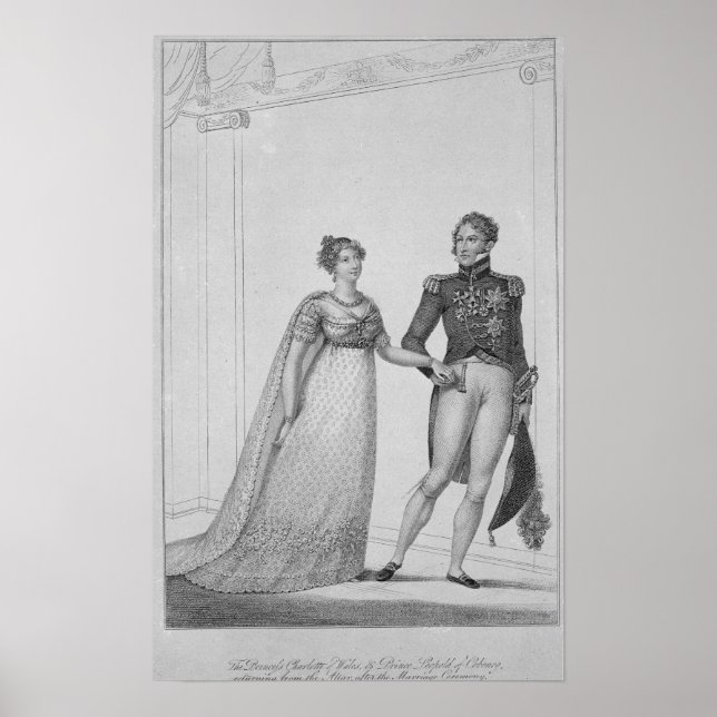 The Princess Charlotte of Wales and Prince Poster (Front)