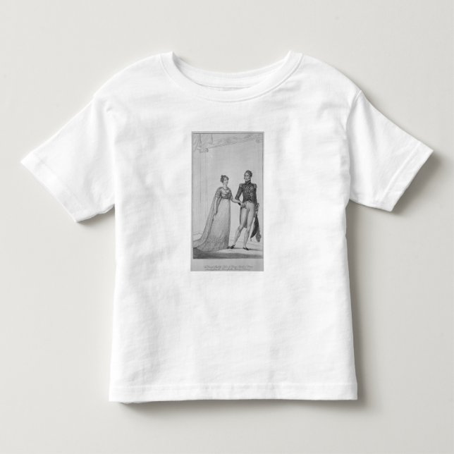 The Princess Charlotte of Wales and Prince Toddler T-shirt (Front)