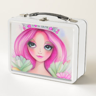 The Princess Collection Metal Lunch Box