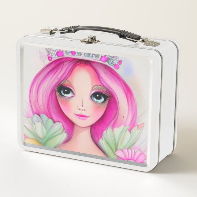 The Princess Collection Metal Lunch Box (Front)