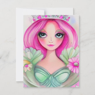 The Princess Collection Note Card