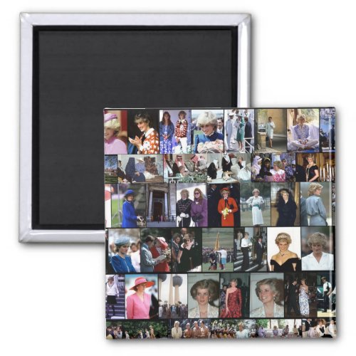 The Princess Diana Collection Montage 1 Magnet