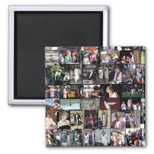 The Princess Diana Collection montage 2 Magnet