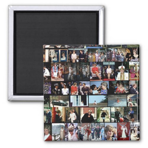 The Princess Diana Collection montage 3 Magnet