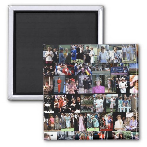 The Princess Diana Collection montage 4 Magnet