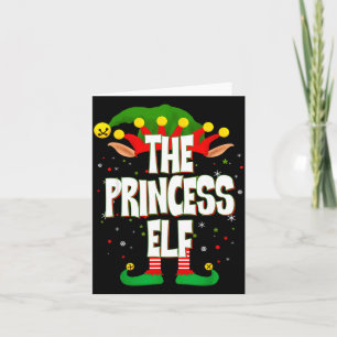 The Princess Elf Christmas Card