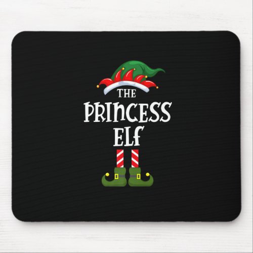 The Princess ELF Family Matching Group Christmas P Mouse Pad
