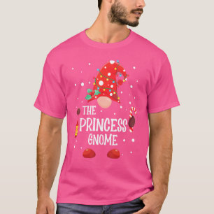 The Princess Gnome Matching Family Christmas Gnome T-Shirt