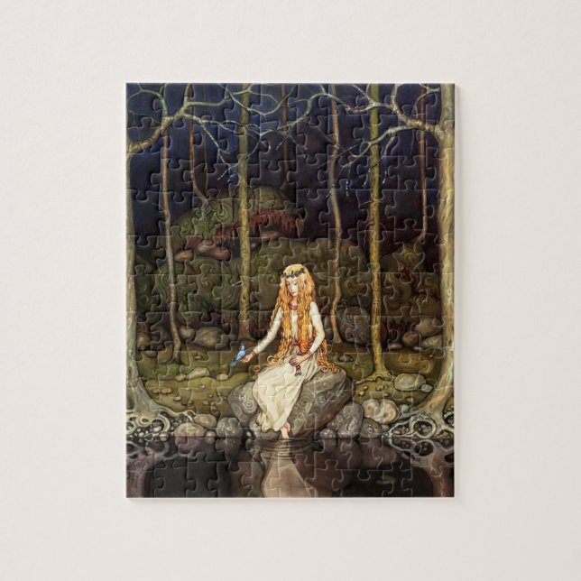 The Princess in the Forest Jigsaw Puzzle (Vertical)