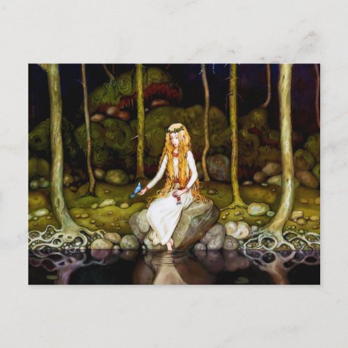 The Princess in the Forest Postcard