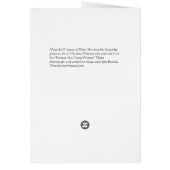 The Princess of Bling - Anthropomorphic Piglet Cards (Back)