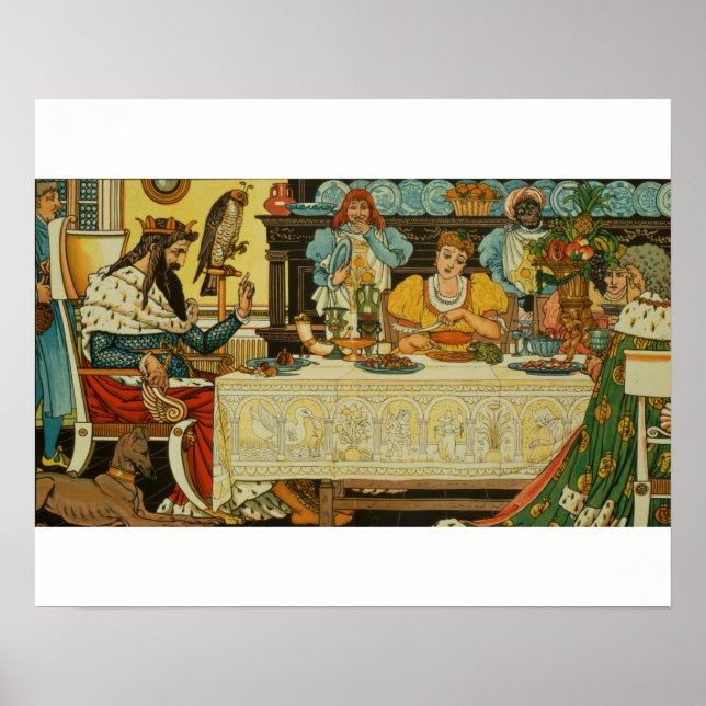 The Princess Shares her Dinner with the Frog, from Poster (Front)