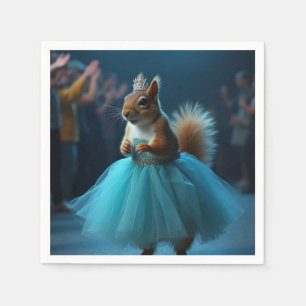 The Princess Squirrel Napkins