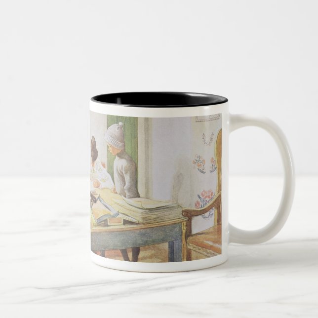 The Print Room, pub. in 'Lasst Licht Hinin'(`Let i Two-Tone Coffee Mug (Right)