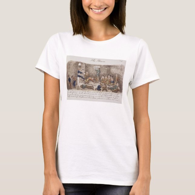 The Prison, 1858 (colored engraving) T-Shirt (Front)