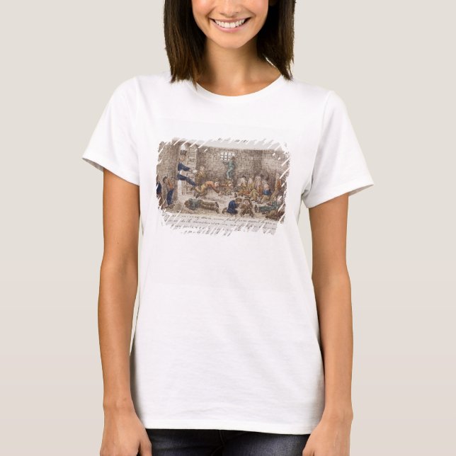 The Prison, 1858 (colored engraving) T-Shirt (Front)