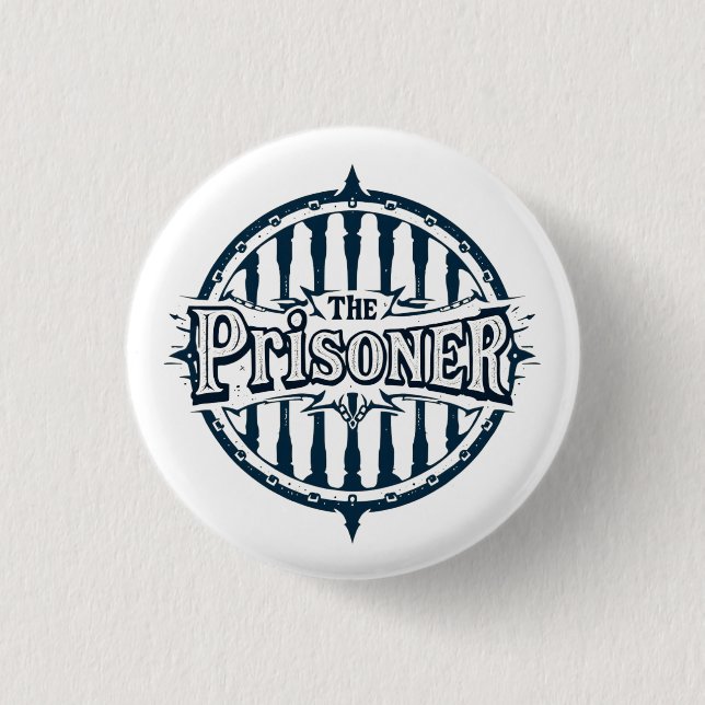 The Prisoner  Button (Front)