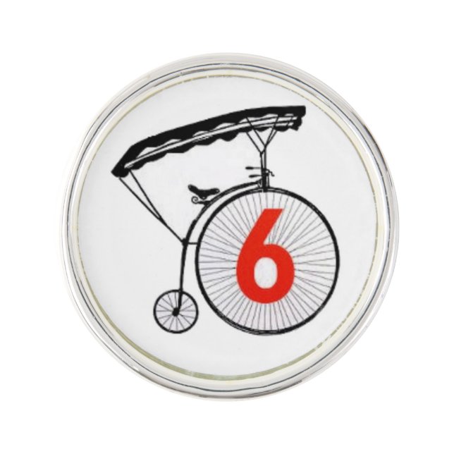 The Prisoner Lapel Pin (Front)