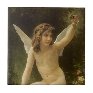 The Prisoner (Le Captif) by Bouguereau Tile