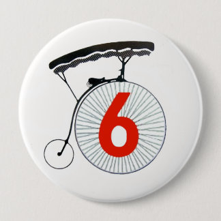 The Prisoner Number 6 Button