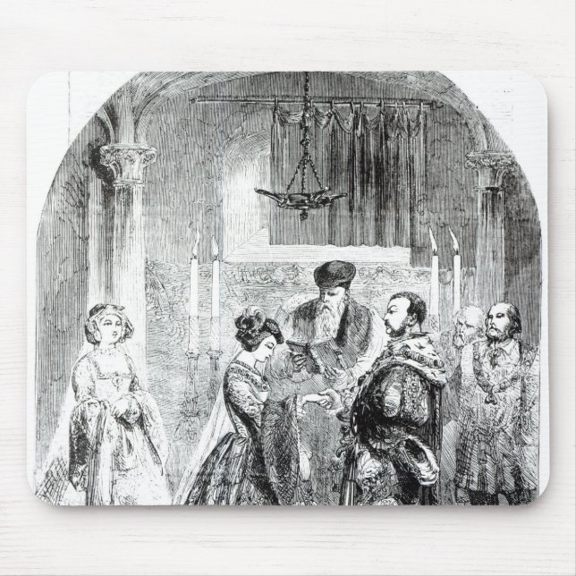 The Private Marriage of Anne Boleyn Mouse Pad (Front)