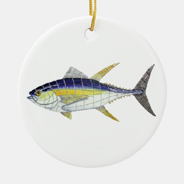 THE PRIZED ONE CERAMIC ORNAMENT (Front)