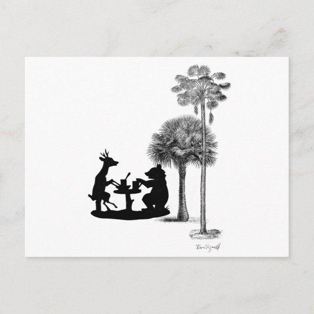 The problem with bears. postcard (Front)