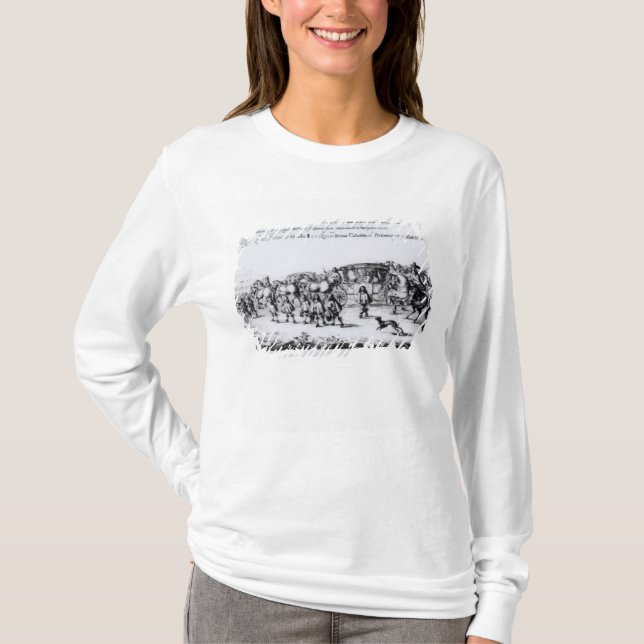 The Procession of Charles II T-Shirt (Front)
