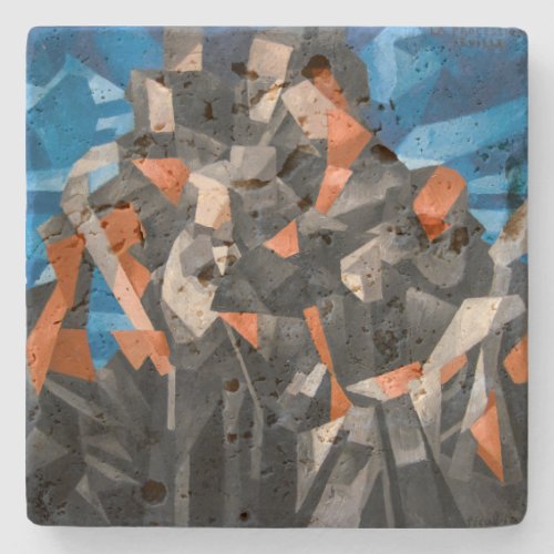 The Procession Seville  Francis Picabia  Stone Coaster