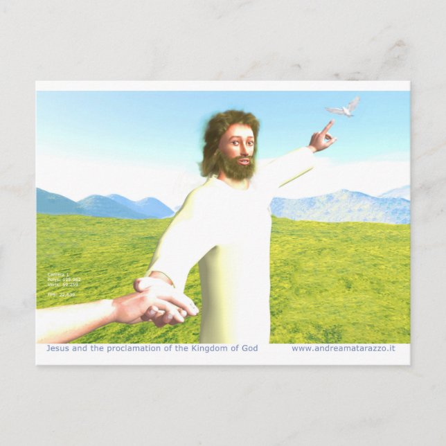 The proclamation of the Kingdom of God  Postcard (Front)