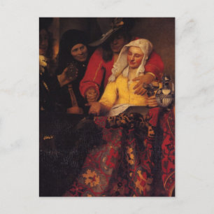 The Procuress Postcard