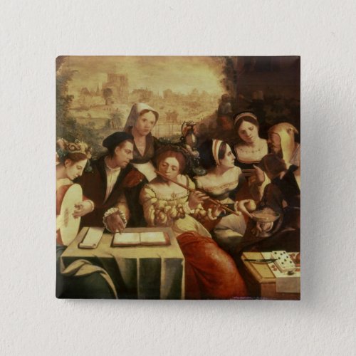 The Prodigal Son Feasting with Harlots Pinback Button