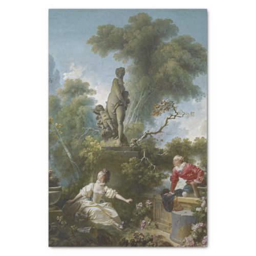 The Progress of Love by Jean Honore Fragonard Tissue Paper