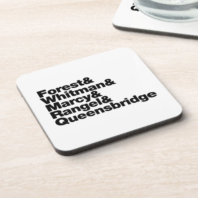 The Projects Beverage Coaster (Left Side)