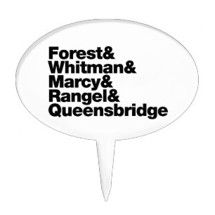 The Projects Cake Topper