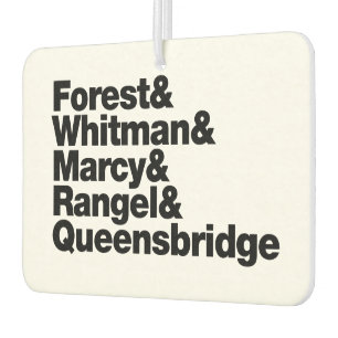 The Projects Car Air Freshener