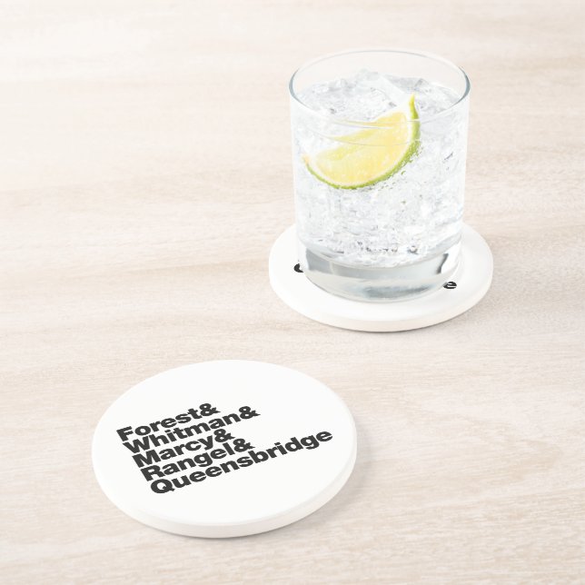The Projects Drink Coaster (Side)