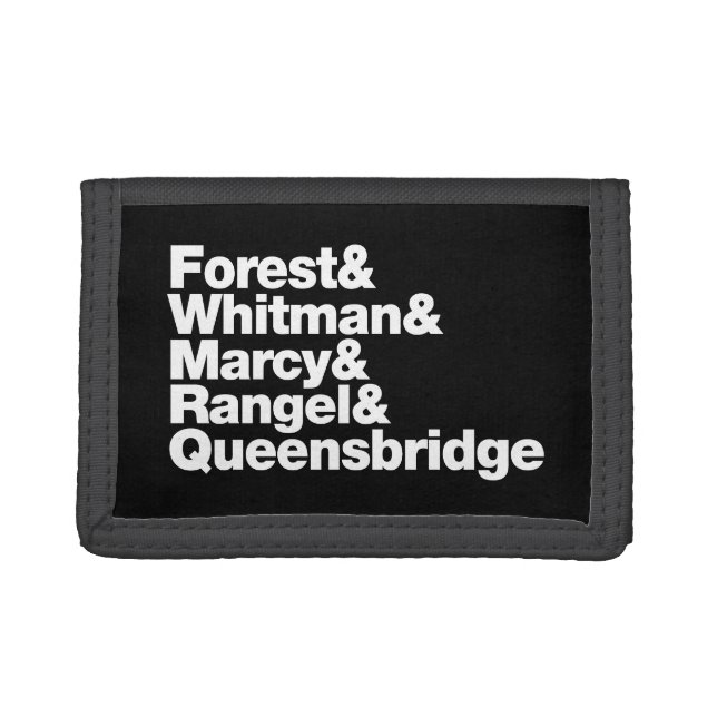 The Projects Trifold Wallet (Front)