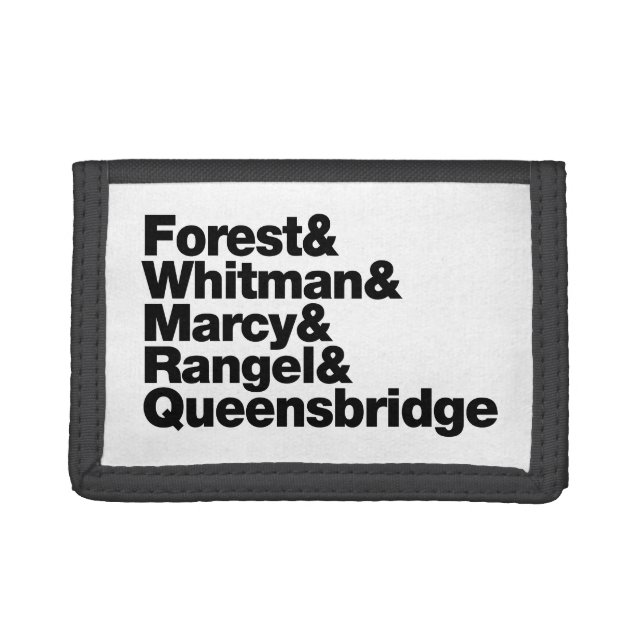 The Projects Trifold Wallet (Front)