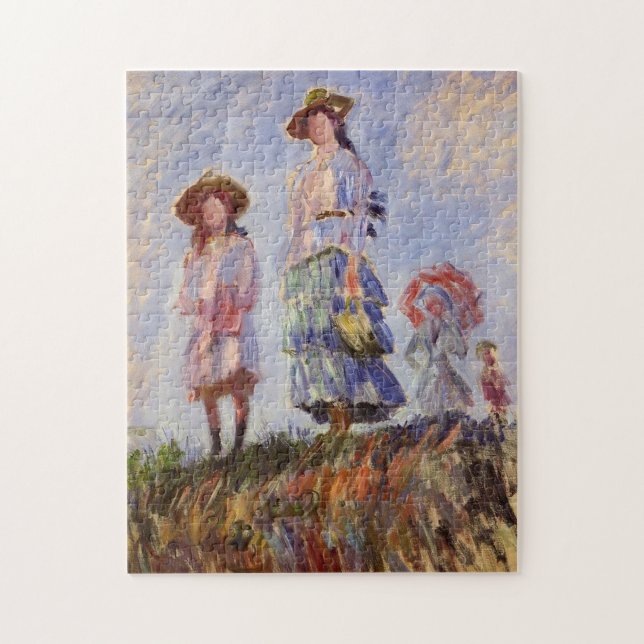 The Promenade Monet Fine Art Jigsaw Puzzle (Vertical)