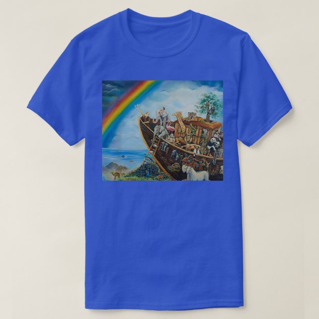 The Promise Noahs Ark by Sonia Finch T-Shirt (Design Front)
