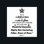 The Promises of Christmas Bible Verse | Christians Rubber Stamp<br><div class="desc">Celebrate the true meaning of the season with "The Promises of Christmas Bible Verse for Christians" typography design. This elegant design highlights "God's promises" found in scripture, focusing on the hope and peace Jesus brings to the world. Featuring powerful "verses with God's promises", it reminds us of the faithfulness and...</div>