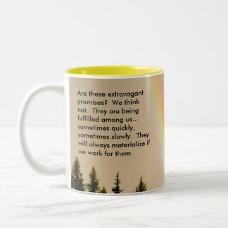 The Promises Two-Tone Coffee Mug